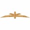 Ekena Millwork Alberta Rough Sawn Timber Gable Bracket, Western Red Cedar, 108"W x 22"H x 4"D x 6"F, 5/12 Pitch GBW108X22X0406ALB00RWR - alternate 1